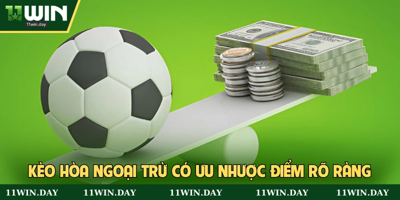 Kèo Draw No Bet có ưu nhược rất rõ ràng